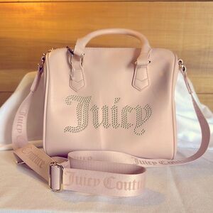 👛🛍️Juicy Couture Light Pink Crossbody Purse
